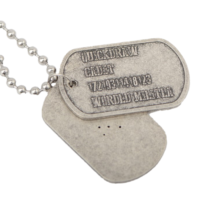 Cadets Dog Tag Chain