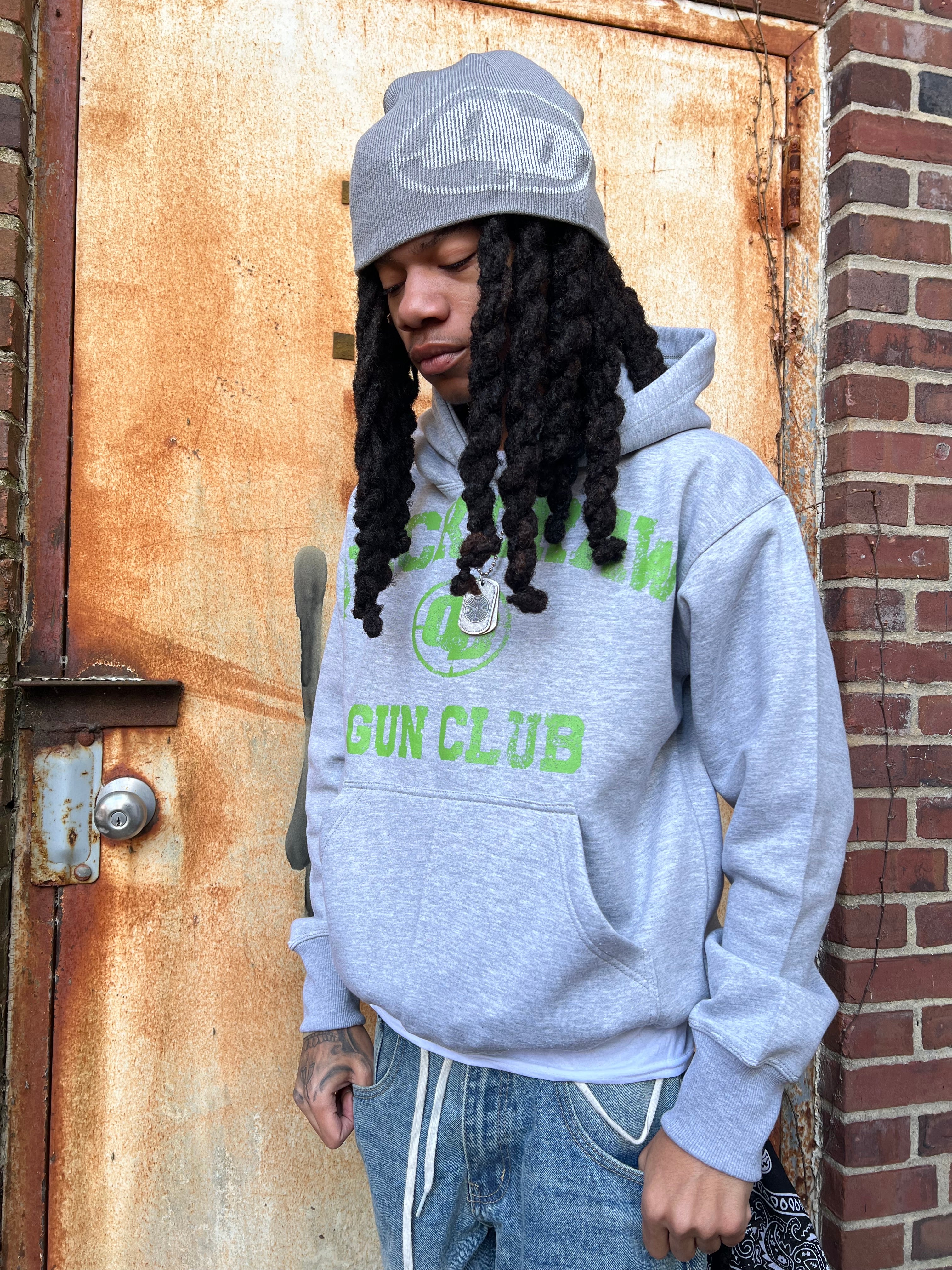 QD Gun Club Hoodie V2 "Beam Green"